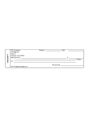 Printable Cash Receipt (4 per page)