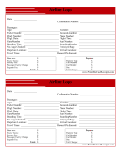 Airline Ticket Receipt