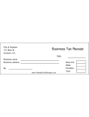 Business Tax Receipt