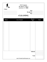 Cleaning Service Invoice