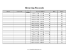 Recurring Payments Tracker cash receipt