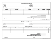 Reimbursement Receipts